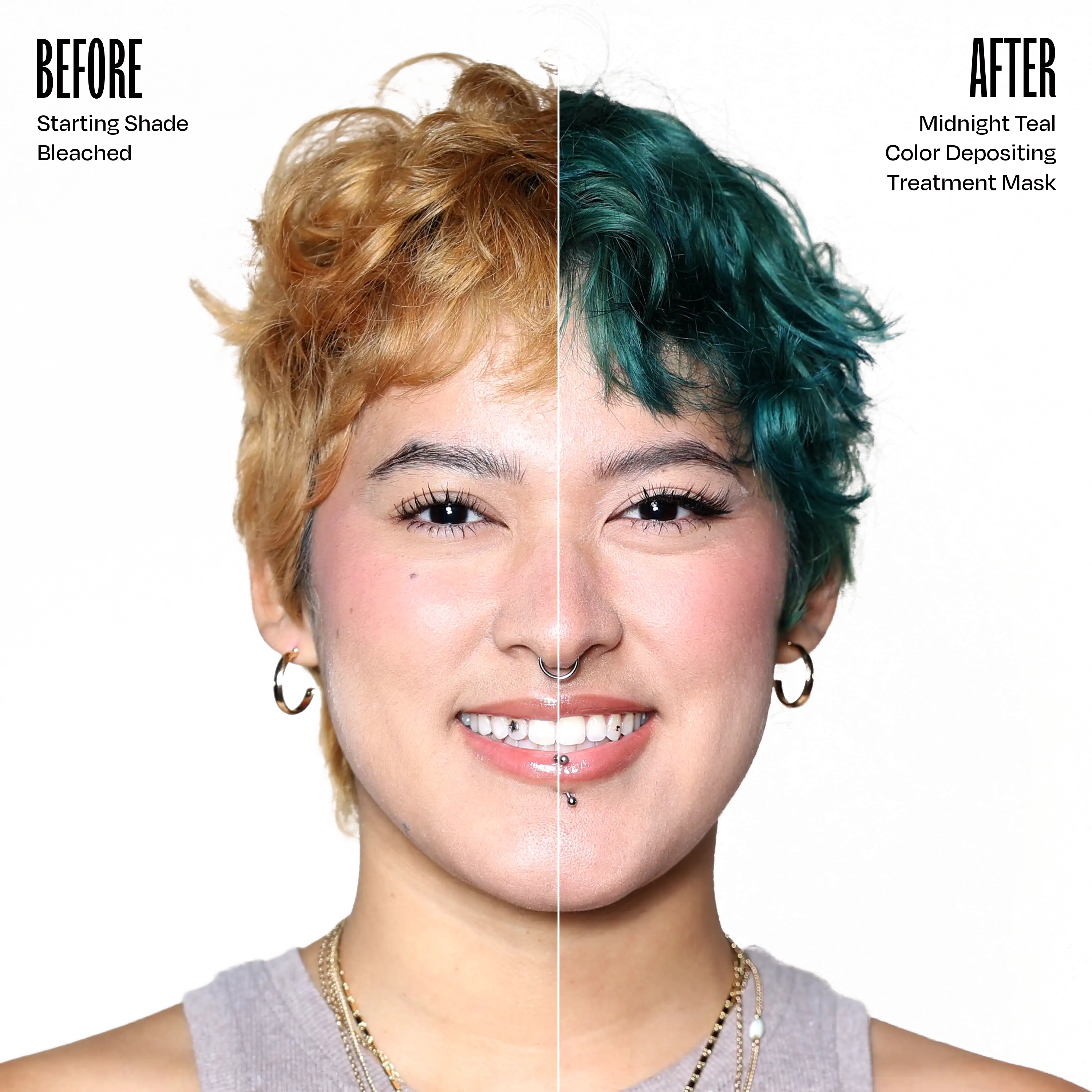 Midnight Teal Color Depositing Treatment Mask - Image 3