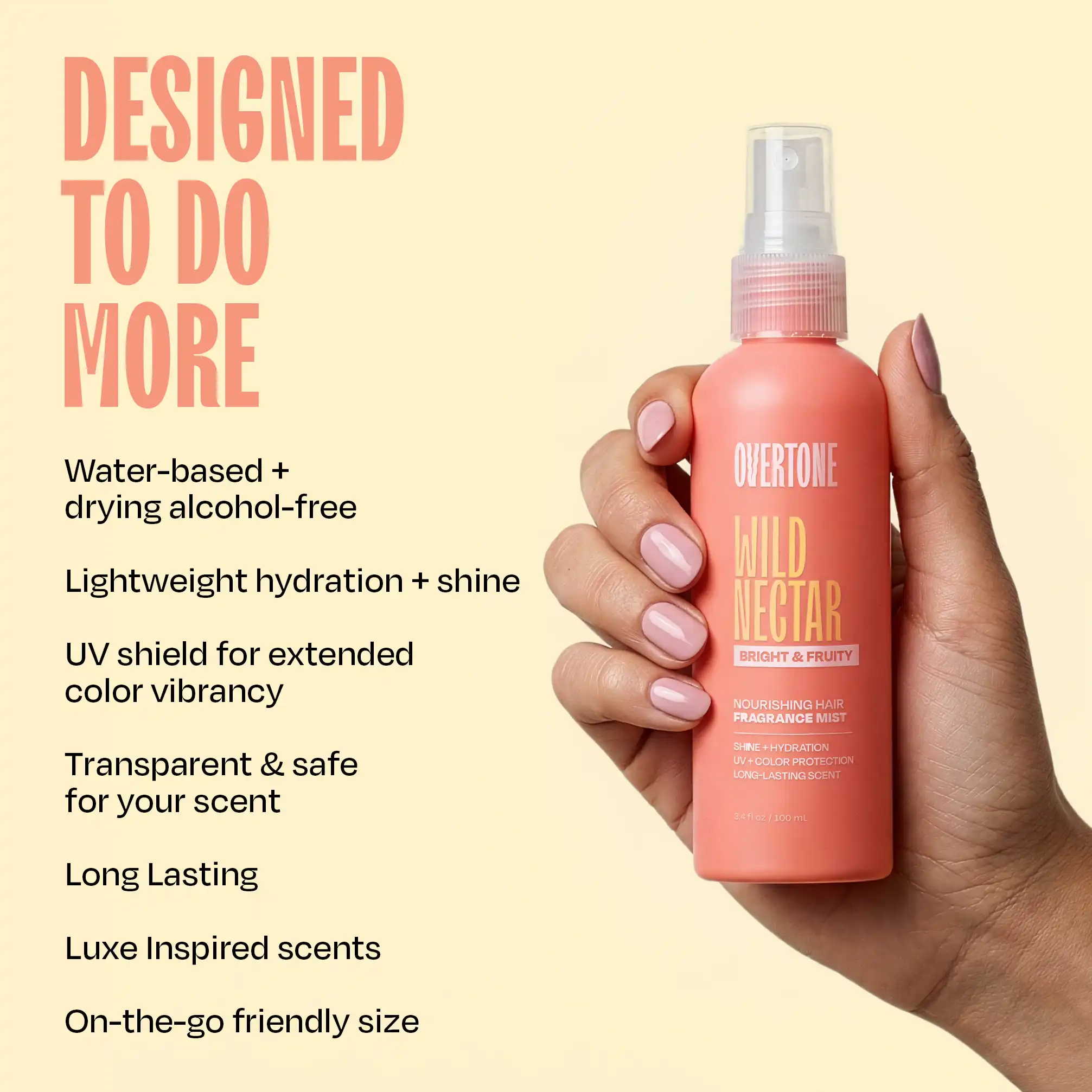 Nourishing Hair Fragrance Mist - Wild Nectar - Image 4