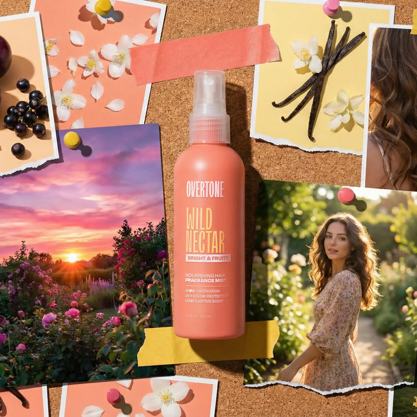 Nourishing Hair Fragrance Mist - Wild Nectar - Image 5